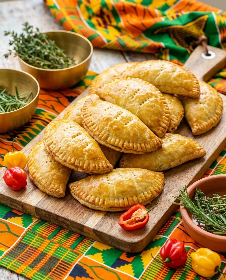 Meat pies, cooked by Anny African Delicacies