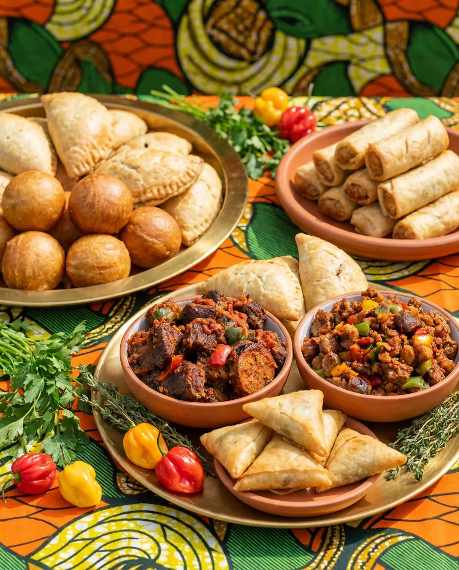 Small chops, cooked by Anny African Delicacies
